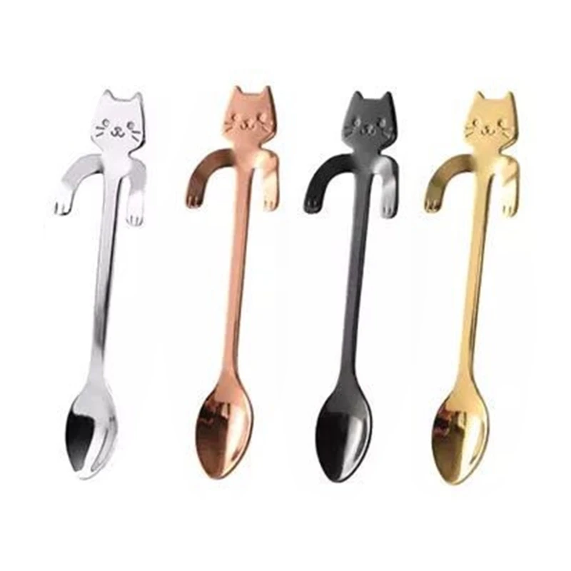 

Ложка для кофе из нержавеющей стали, 4 цвета