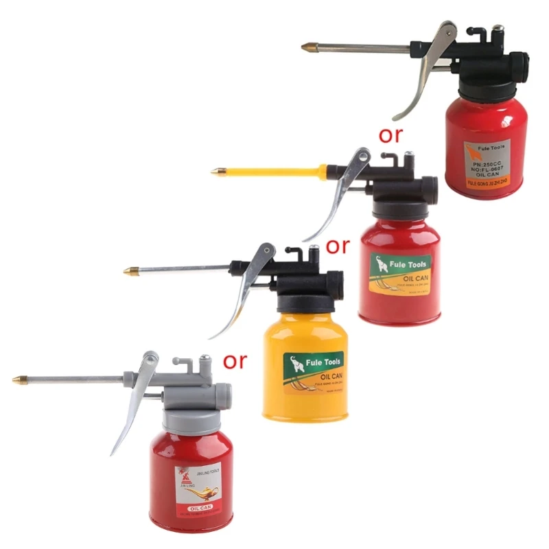 

250 мл масляная банка, пластиковый шланг, заправочный горшок, масляный насос высокого давления, Прямая поставка