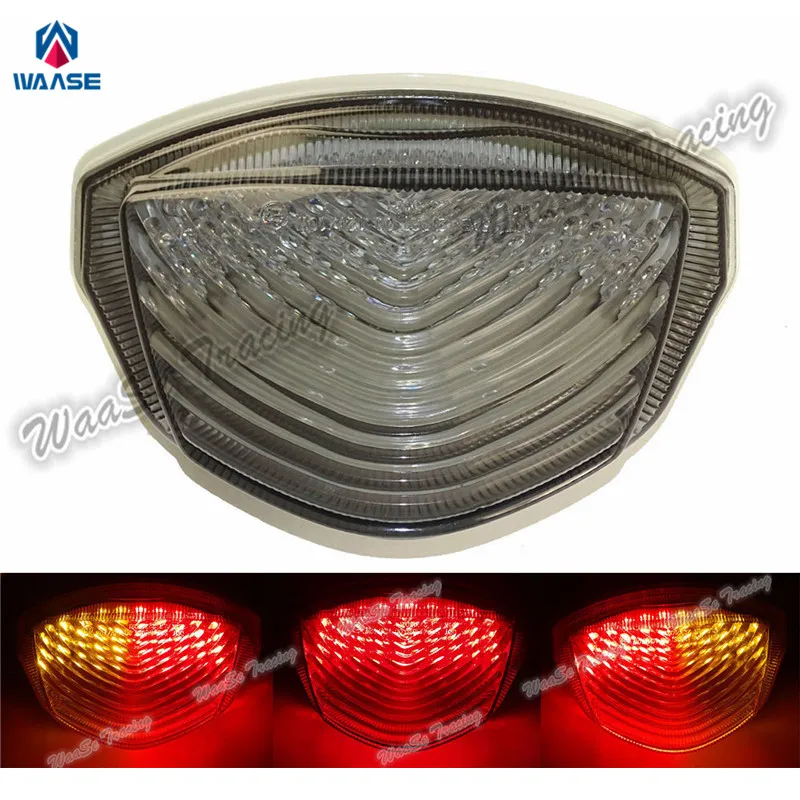 

Waase для Suzuki GSR750 2011 2012 2013 2014 2015 2016 2017 E-Marked задний стоп-сигнал, Интегрированный Светодиодный светильник