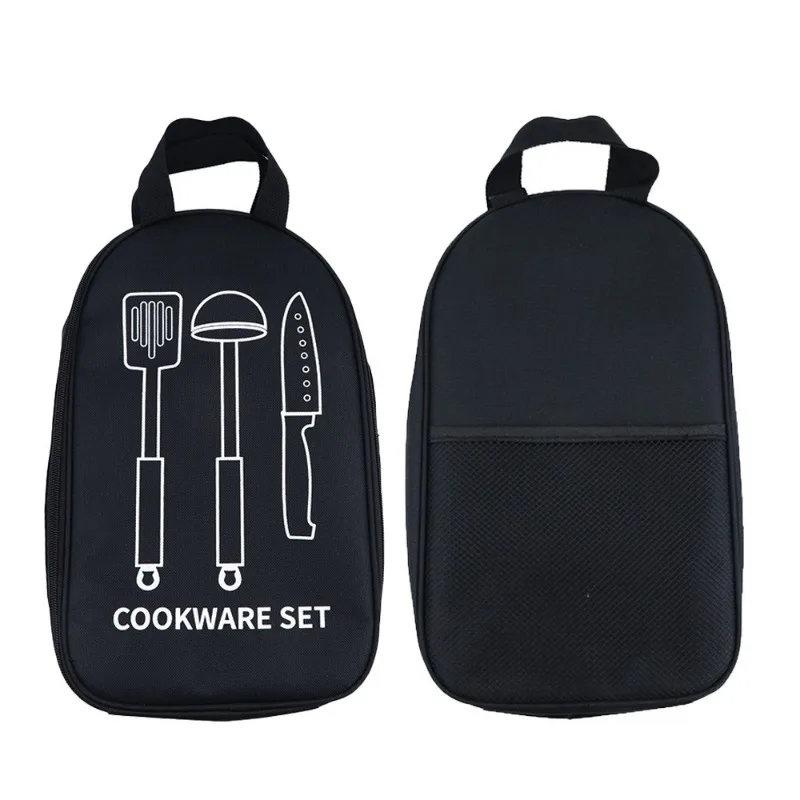 

Outdoor Multifunctional Portable Cookware Set Storage Bag Camping Kitchen Utensils Tableware Storage Bag