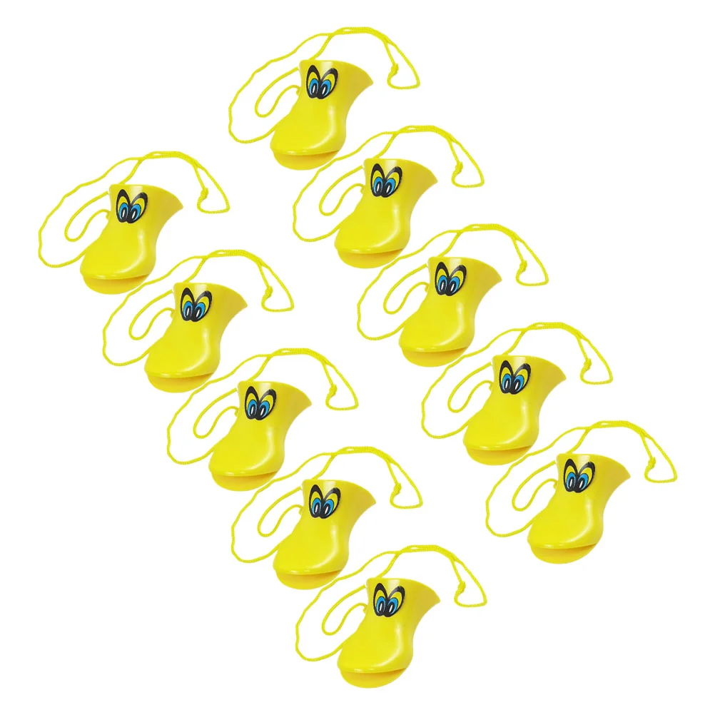 

10 Pcs Toddler Toys Cute Whistle Props Music Instruments Kids Plastic Developmental Cartoon Children Party