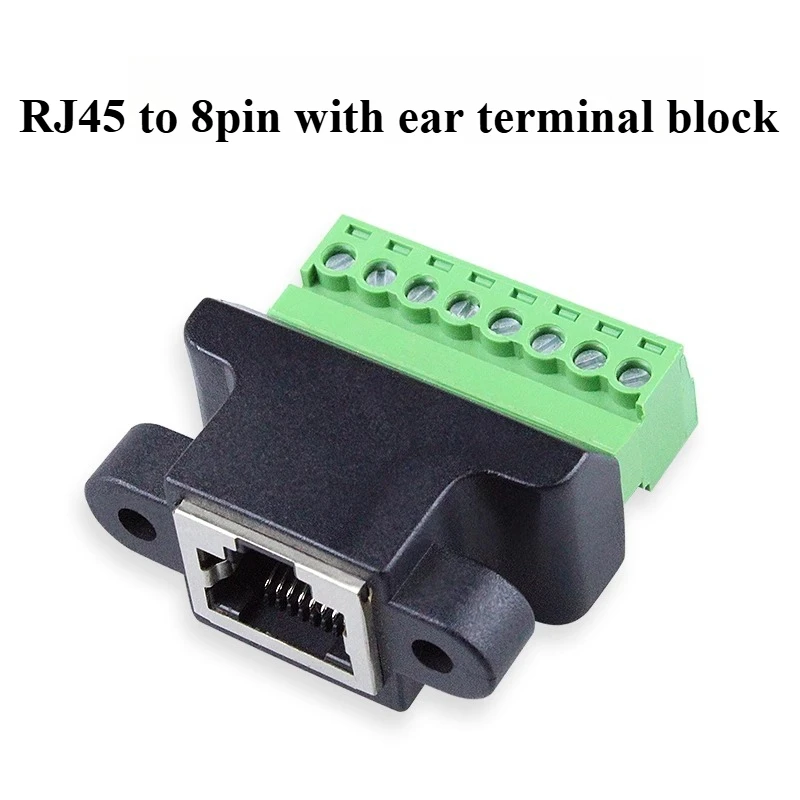 

RJ45 разъем на винтовой терминал