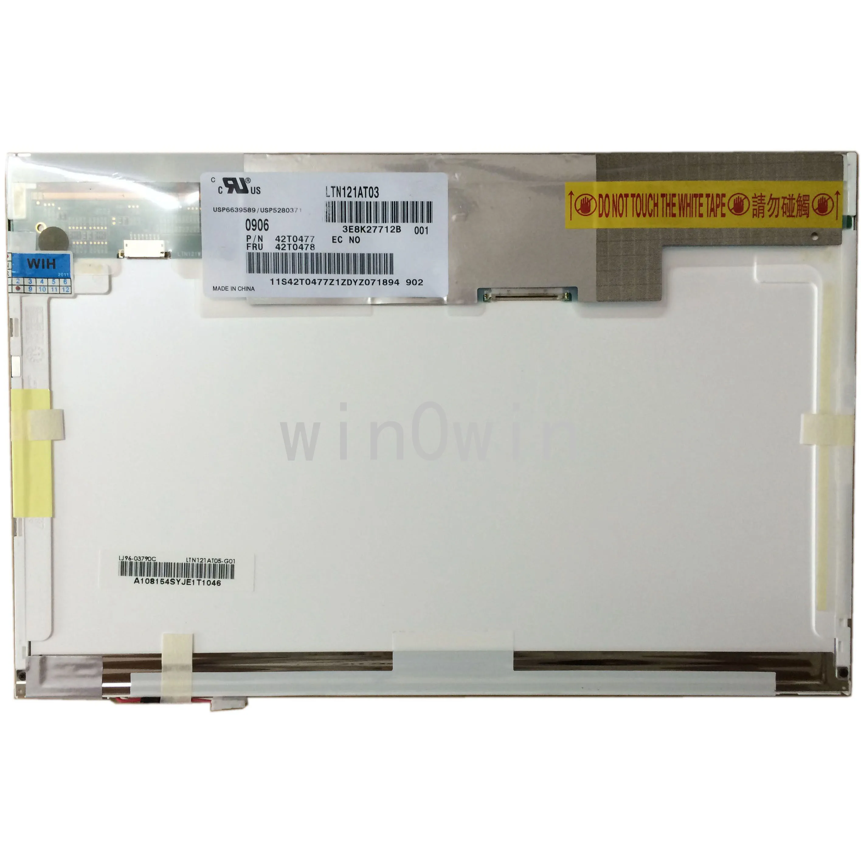LTN121AT03 подходит для LTN121AT05 B121EW03 V.6 V.7 LTN121W1-L03 LP121WX1 LTN121AT02 N121I3-L01 20PIN XJ ЖК-экран для ноутбука