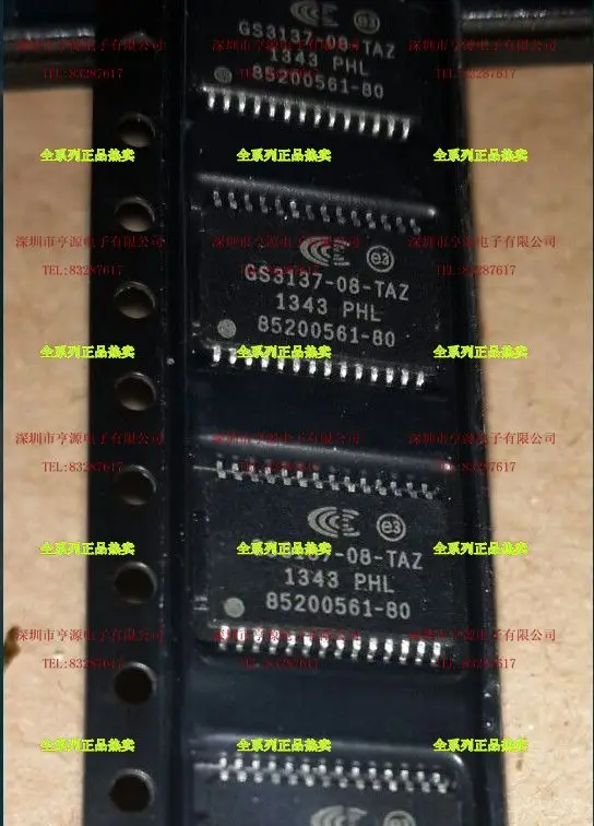 

Горячие продажи, оригинальные импортные чипы GS3137 GS3137-08 GS3137-08-TAZ, 5 шт.