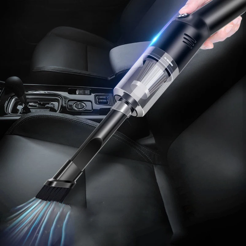 

12000pa Car Vacuum Cleaner Mini Style Cleaner Cordless 120W Handheld Portable Vacuum Cleaner Auto Interior Home Appliance