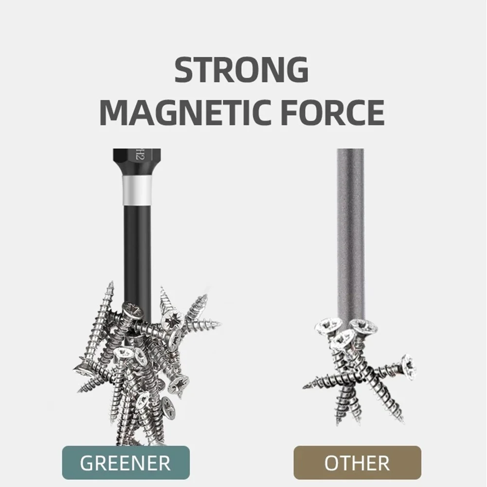 

Impact Strong Magnetic Batch Head Cross High Hardness Hand Drill Bit Screw Electric Screwdriver Set 50 65 70 90 150mm