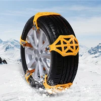 car tyre winter roadway safety tire snow adjustable anti skid safety double snap skid wheel tpu chains