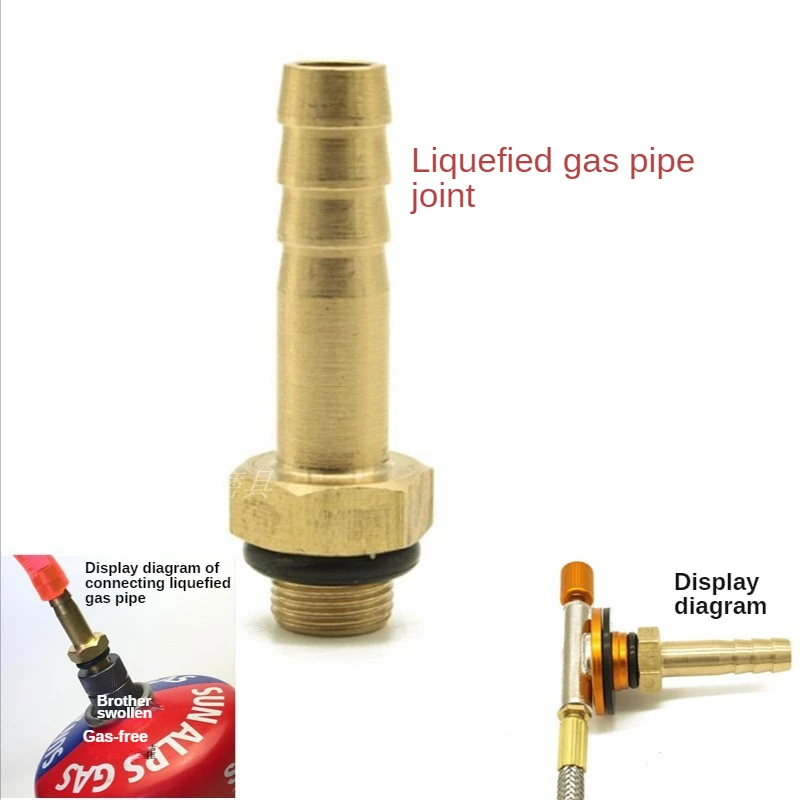 

Multi-purpose Outdoor Camping Stove Switching Valve Accessories Connector To LPG Cylinders Liquefied Cylinder Gas Tank Adapter