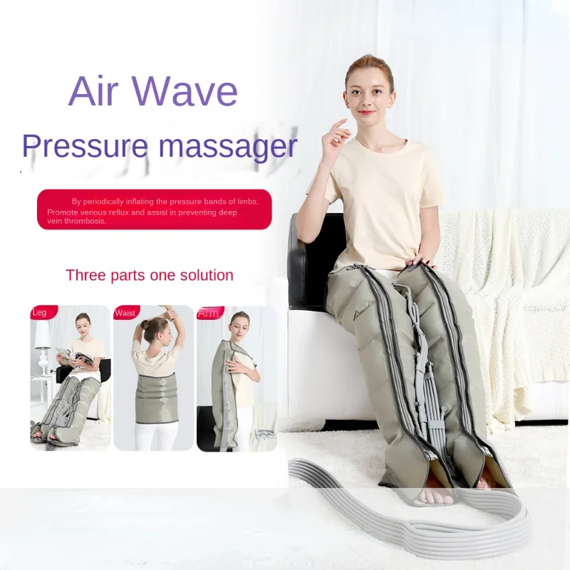 

Air Wave Pressure Massagers Upgraded Six-cavity Limbs Waist Massager Family Private Massage Therapist Relieve Varicose Veins