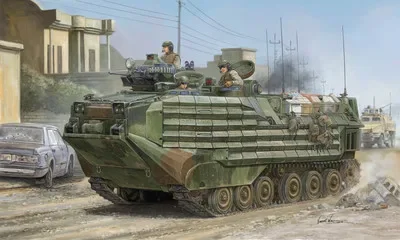 Hobby Boss 1/35 82416 AAVP-7A1 RAM/RS с комплектом модели EAAK Комплект в масштабе HobbyBoss