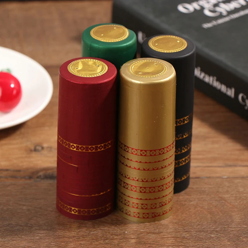 

10Pcs PVC Heat Shrink Cap Barware Accessories Brewing Wine Bottle Seal Covers