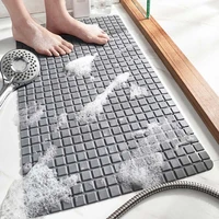 non slip bath tub shower mat water draining bathroom floor mat strong suction cup grip bathroom accessories 4071cm dropshipping
