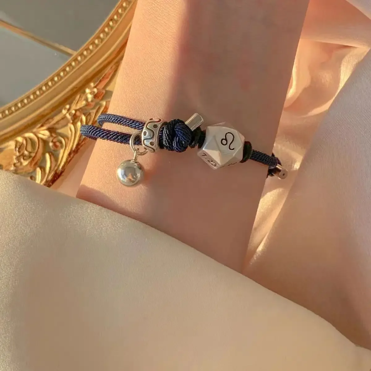 Браслет для пары Двенадцать созвездий шестипартия топор удачи Скорпион Баои