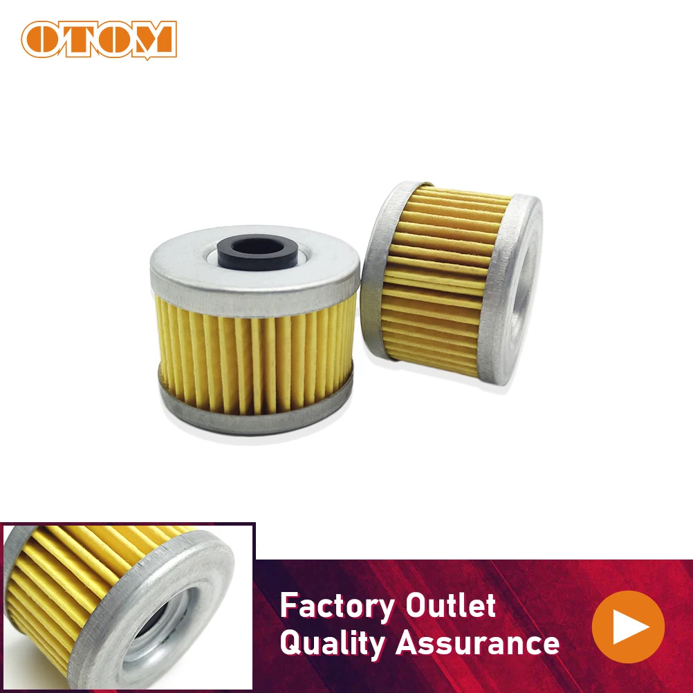 Масляные Фильтры OTOM 2/4/6 шт., запчасти для мотоциклов, очиститель масляного фильтра для Kawasaki KLX300, KLX250, YF300, Loncin 300R, LX3006A, VOGE 300DS