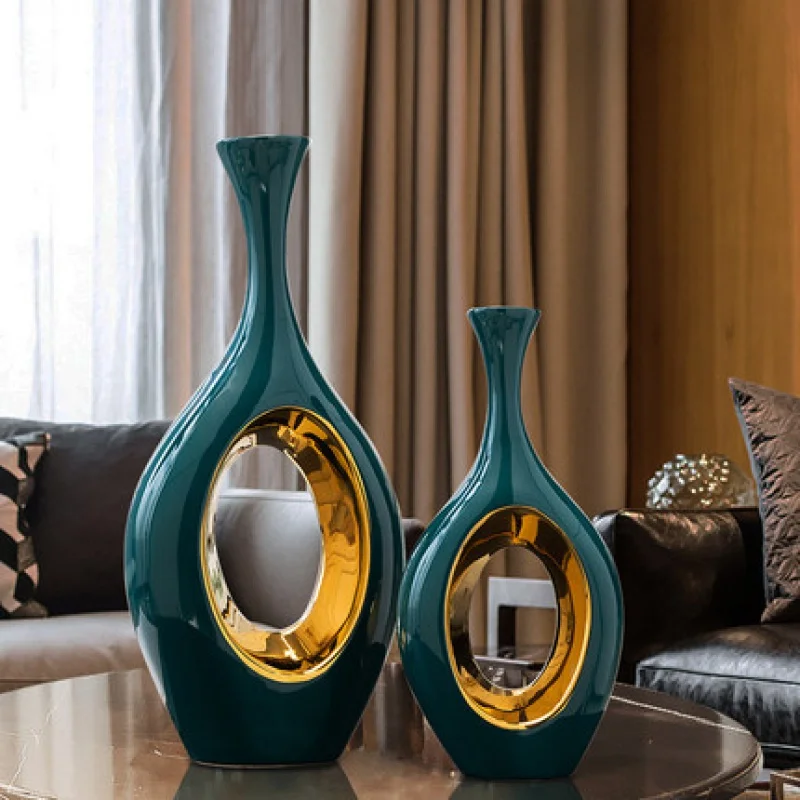 

Nordic Morandi Light Luxury Vase Decoration Creative Home Decorations Decorative Hallway Simple Living Room Wine Cabinet Crafts