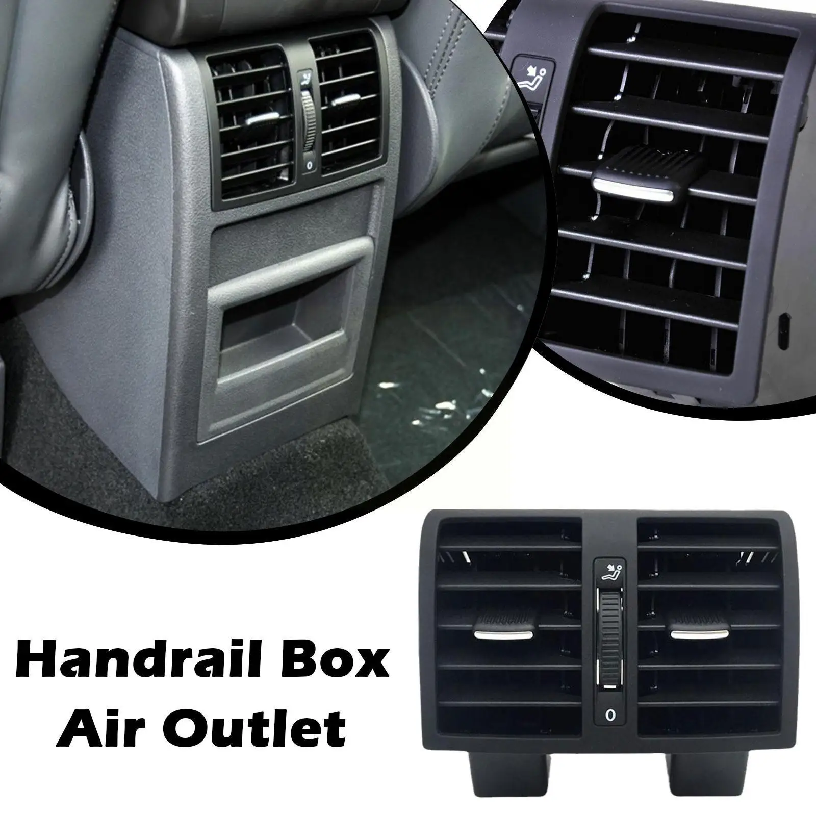 

Car Rear AC Air Conditioning Outlet Vent 1TD819203A For VW Touran Caddy 2004 2005 2008 2011 2012 2013 2014 2015 C2W3