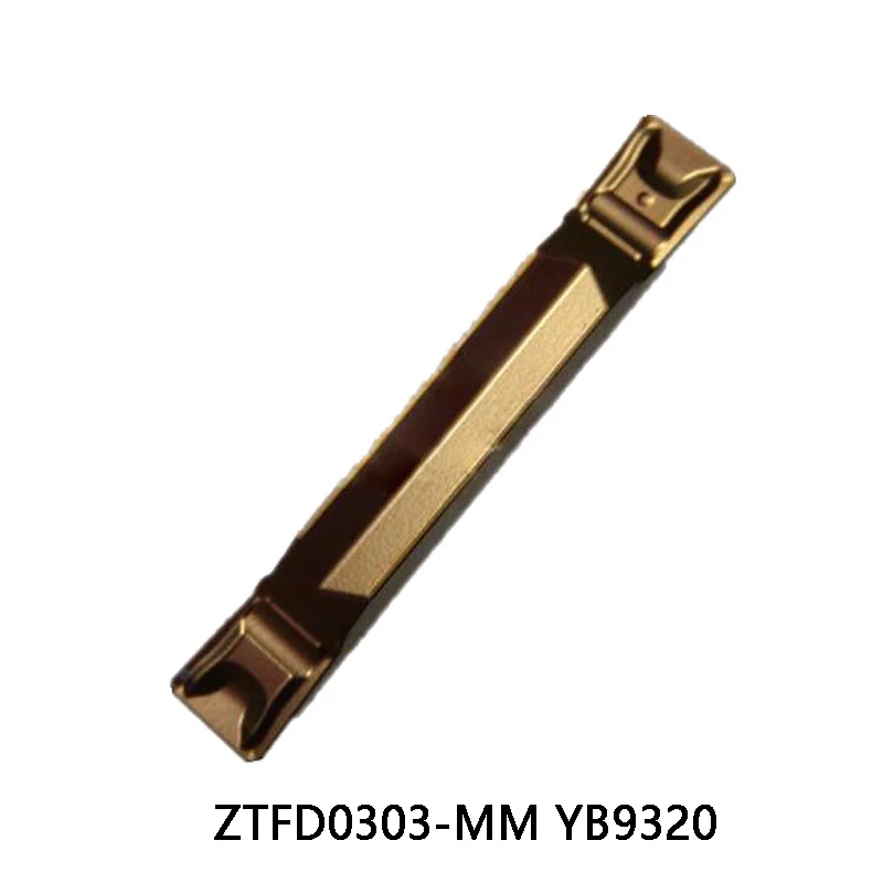 100% оригинальный 10 шт./кор. CT ZTFD ZTFD0303-MM YB9320 токарный инструмент ZTFD0303 мм MG CNC станок