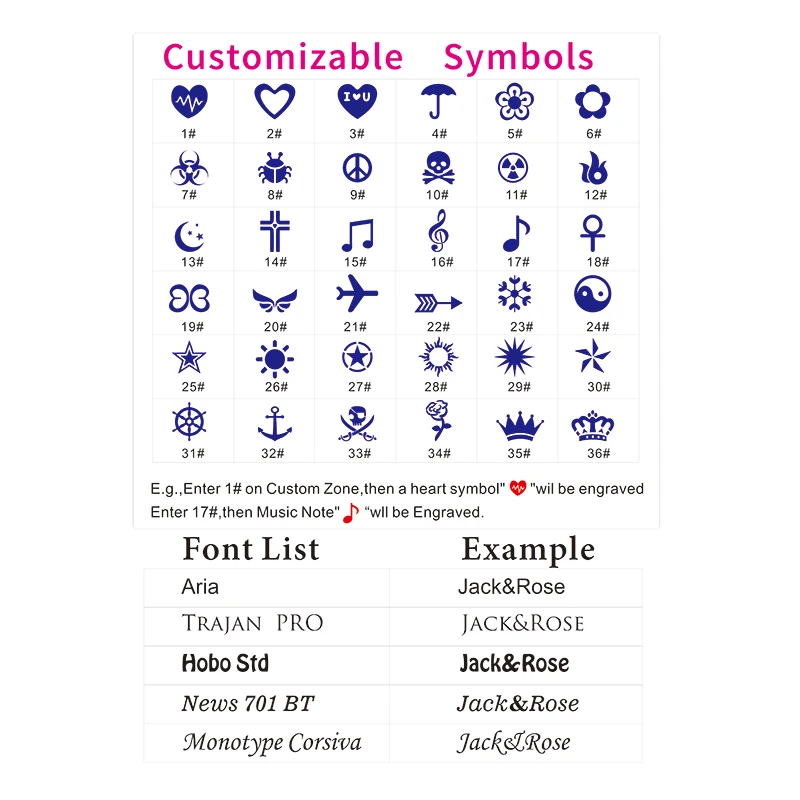 Family and Friend Names Carved Heart Shaped Puzzle Stainless Steel Neck Pendant Wedding Customizable Necklace Name