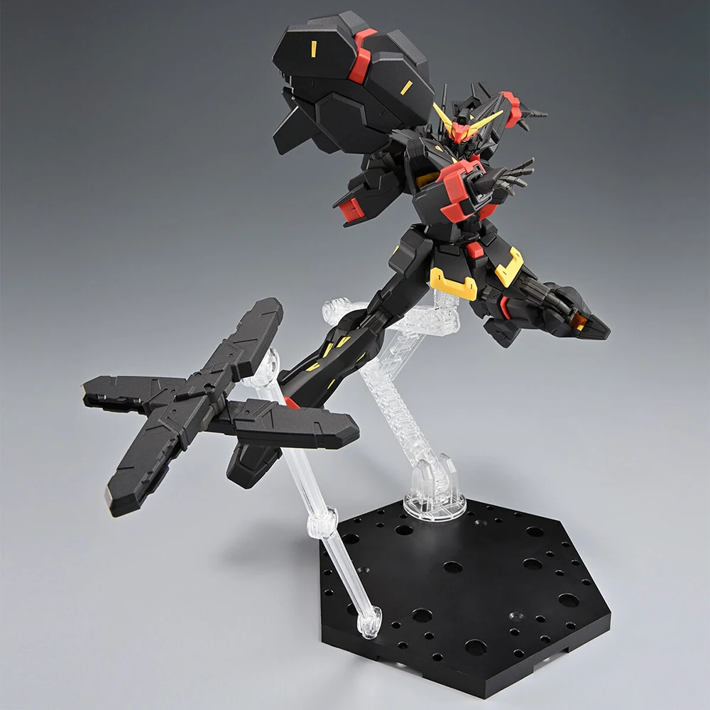 Фото Конструктор Bandai HG 1/144 Huckebein Mk-III Trombe SRW OG с подставкой для демонстрации, модель меха, подарок для любителей хобби, в наличии №5