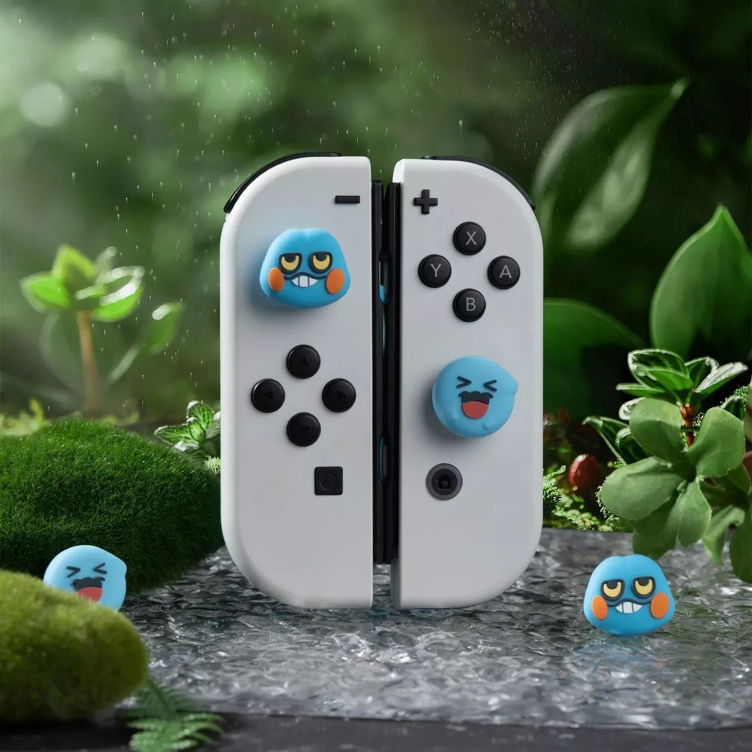 Фото Силиконовые колпачки Yocore, 4 шт., совместимые с Nintendo Switch/OLED/Lite №1