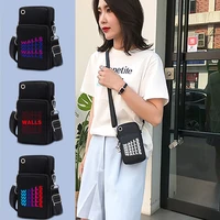 new mobile phone bag for iphone huawei xiaomi samsung wallet arm purse walls pattern handbags women universal phone pouch bags