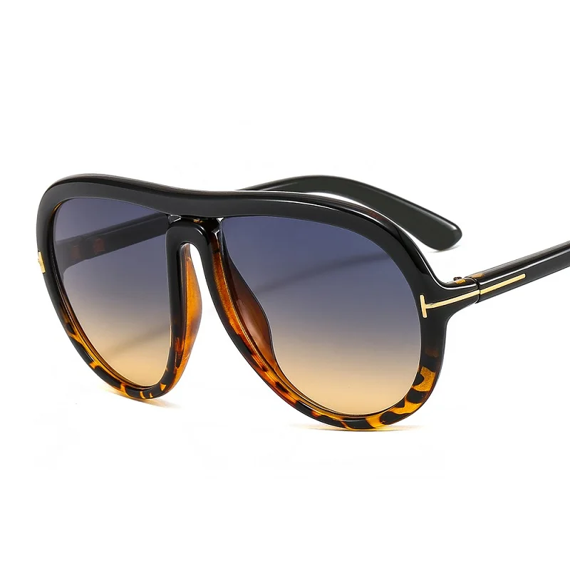 

ZLY 2022 New Fashion Oval Round Sunglasses Women Men Gradients Lens PC Frame Luxury Vintage Brand Designer Sun Glasses UV400