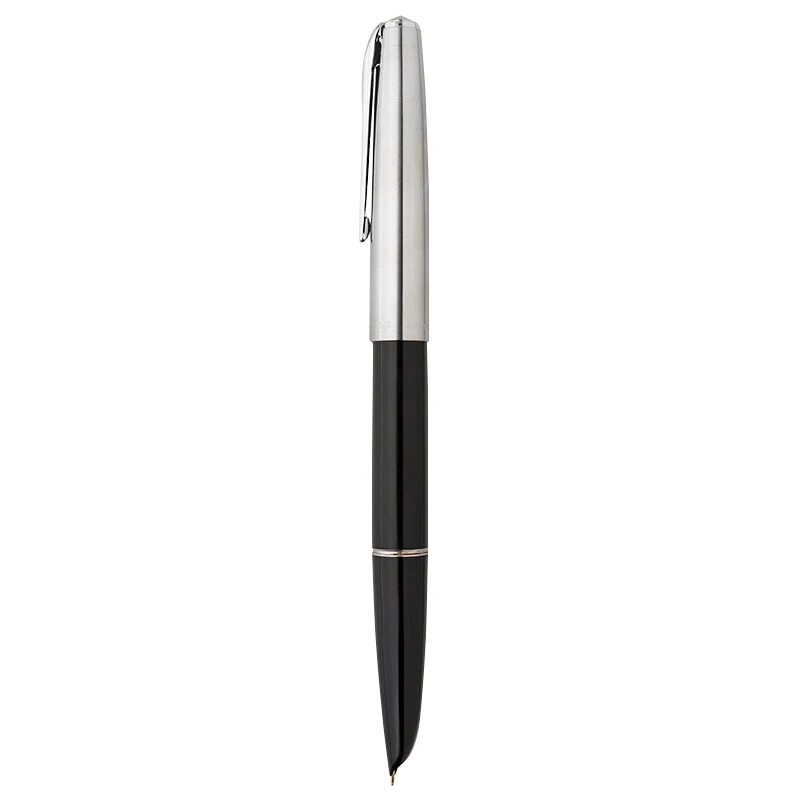 Hero 100 14K Gold Nib Classic Fountain Pen Metal Semi-Steel Black Authentic Quality Outstanding Ink Pen 0.5mm Writing Gift Set