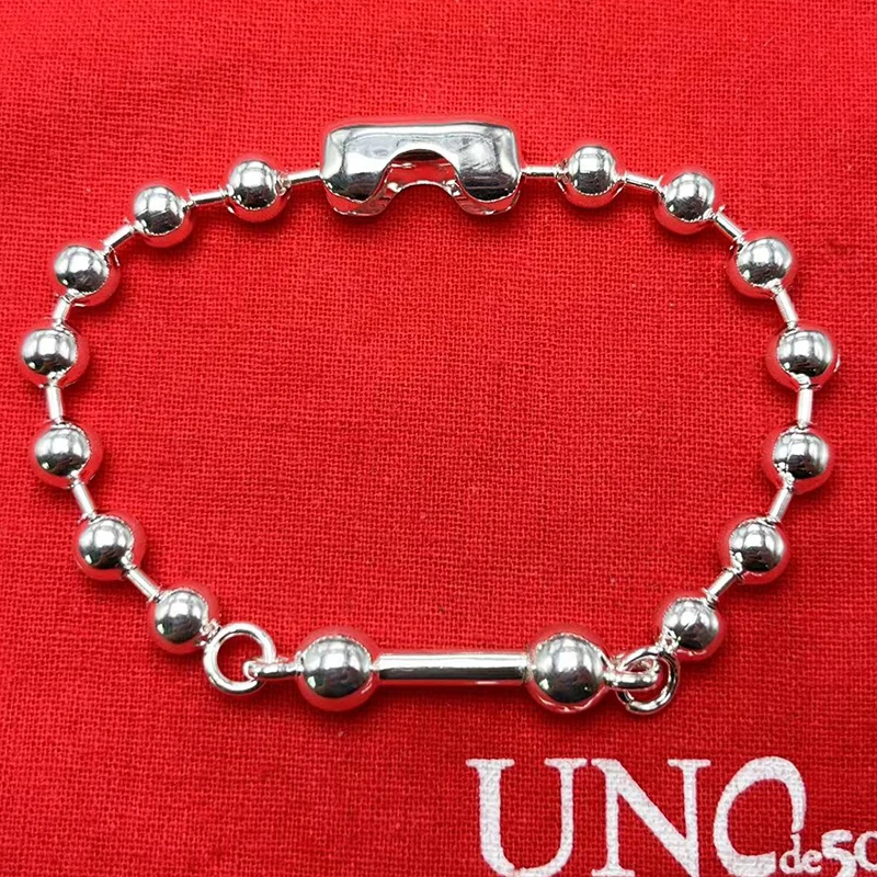 

2023 New UNOde50 Hot Selling Fashion and Exquisite DIY Bead Bracelet in Spain Women's Romantic Jewelry Gift Bag