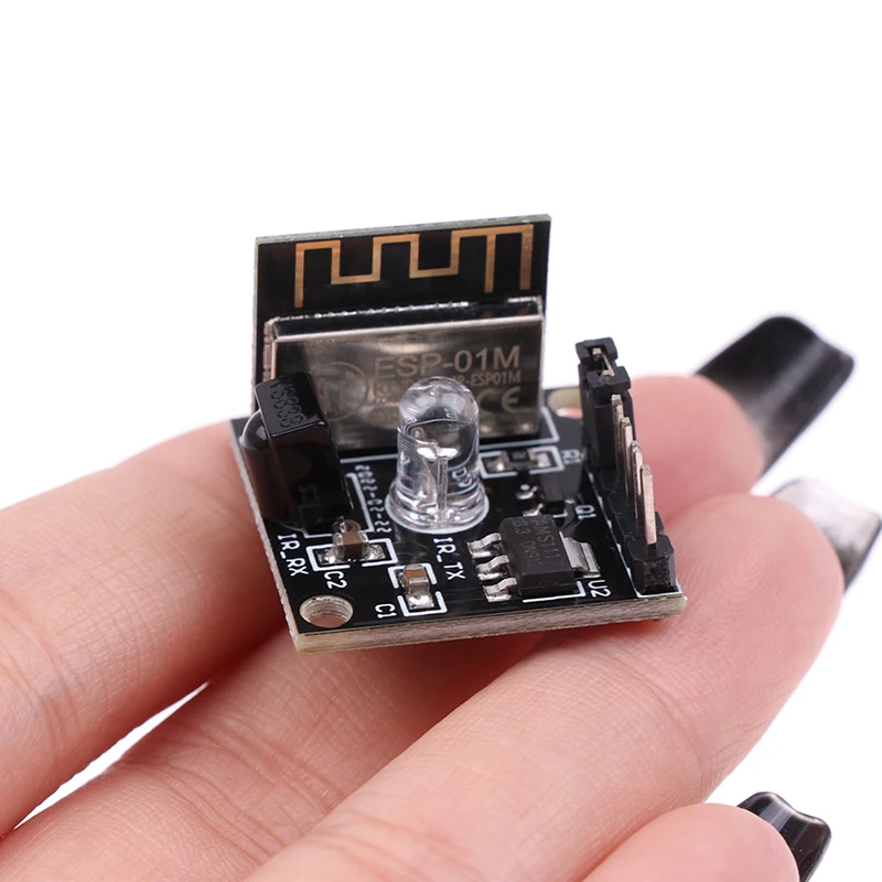 

ESP8285 ESP-01M IR приемопередатчик Wifi беспроводной модуль дистанционного управления Переключатель макетная обучающая плата