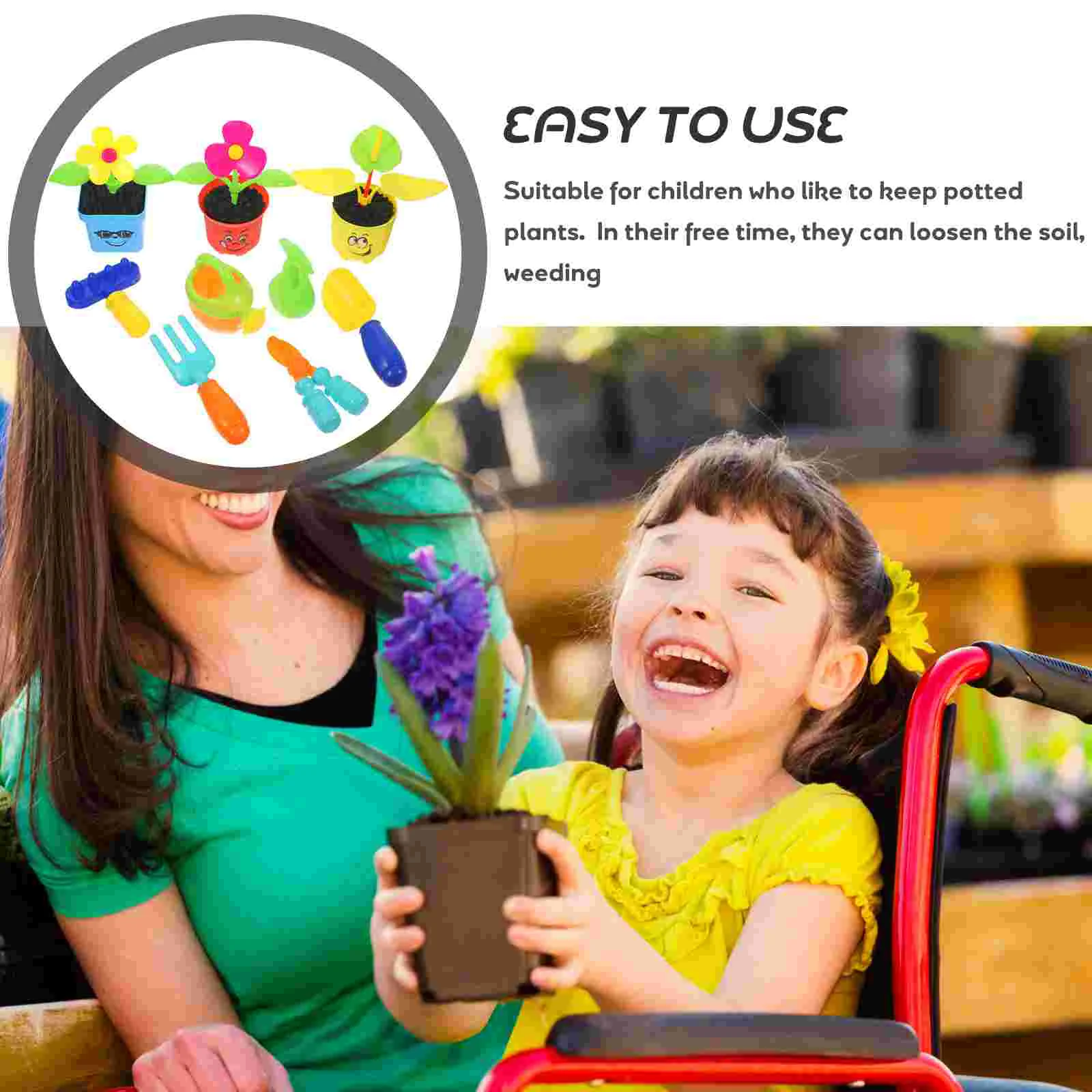Цветочные игрушки Детские Tylonal Дети инструменты для посадки Цветочная