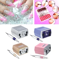 8 types profession electric nail art drilling pen suit manicure pedicure tools machine accessories set kit nail salon home tools