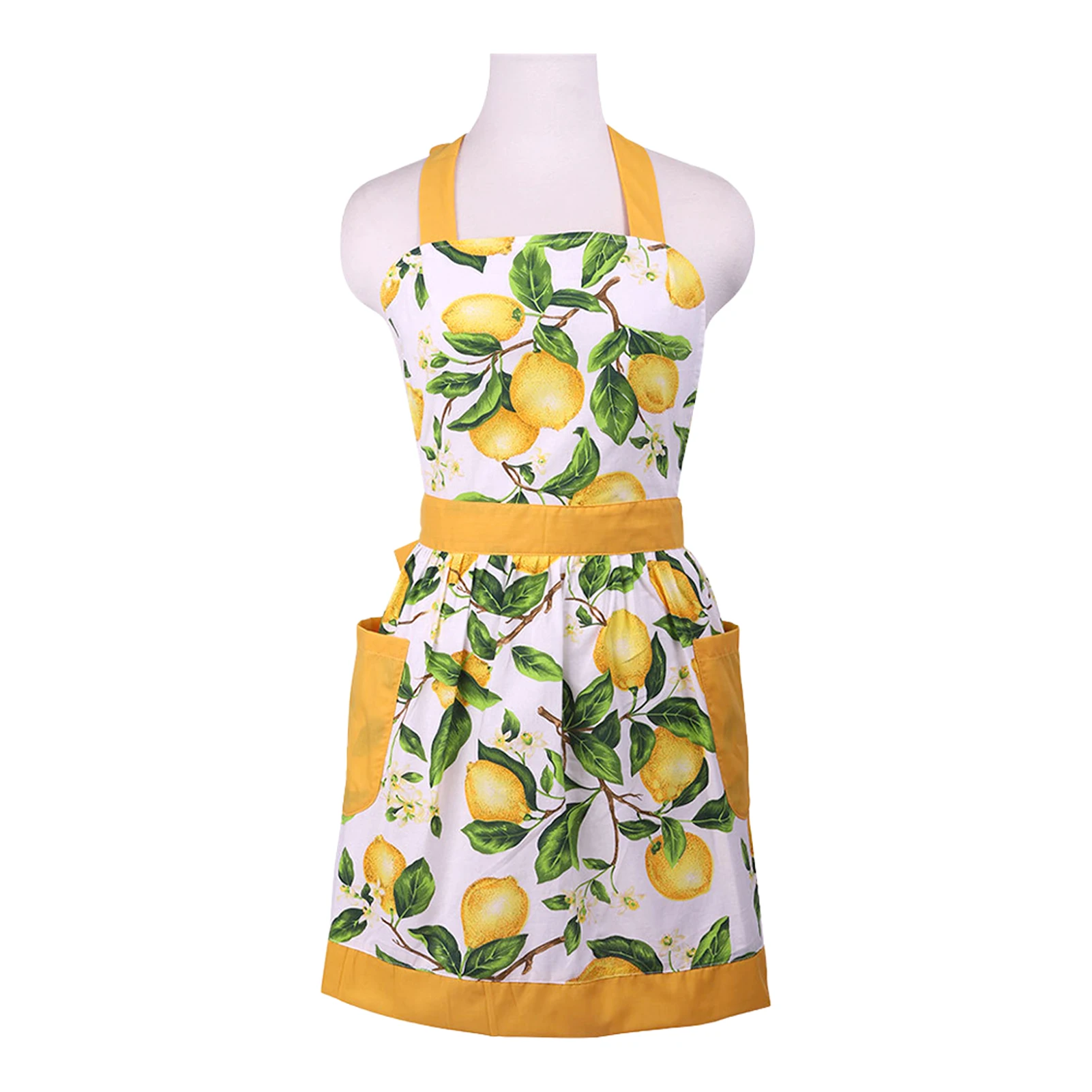 

Cleaning Adjustable Cooking Gift Mommy Wife For Women Home Double Layer Restaurant Kitchen Apron Anti Dirty With Pockets Hotel