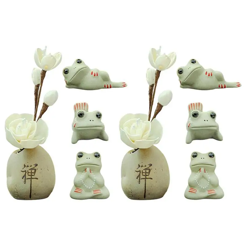 

Frog Car Ornament Buddhist Style Ornament Auto Interior Dashboard Car Dashboard Decorations Auto Creative Perfume Diffuser