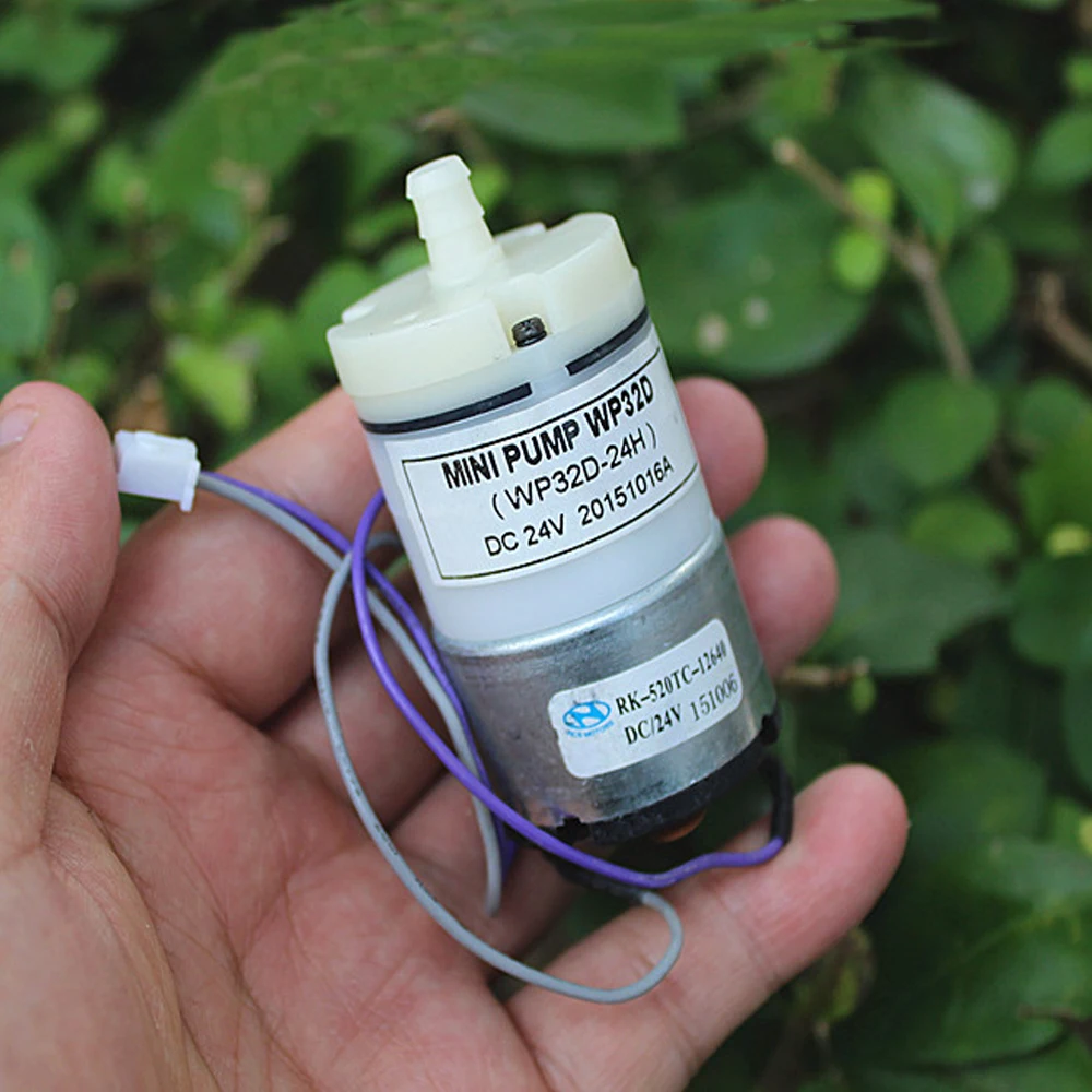 

Мини воздушный насос, микро двигатель 520, насос постоянного тока 12 В 24 В, большой поток, насос для аквариума, кислородный насос для аквариума