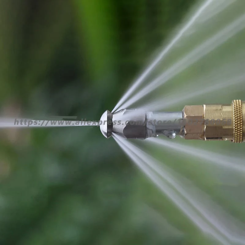 SS304 Насадка для канализации 1/8 дюйма 1/4 3/8 1/2 Сливной шланг очистки труб