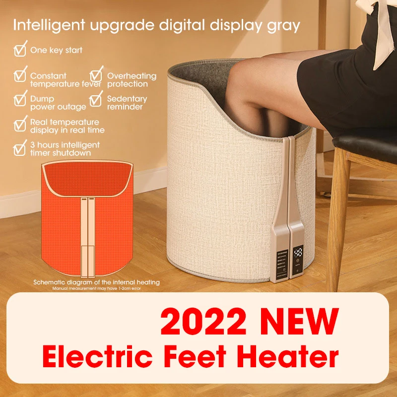

Winter Cushion Folding Electric Heater Leg Pad Portable Adjustable Thermostat Foot Warmer For Home Office Feet Heated Warm 2022