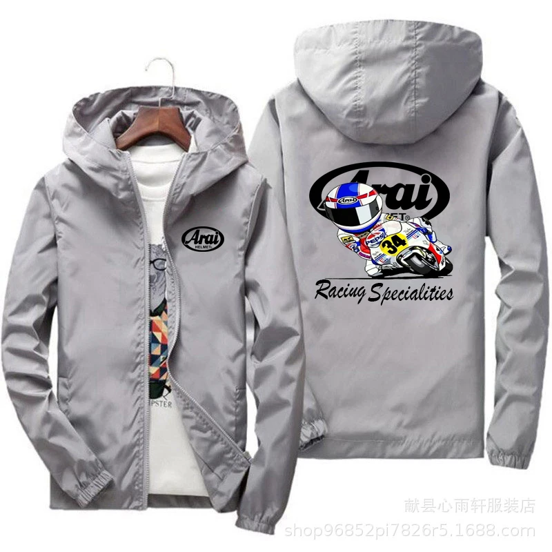 

Explosions Selling Casual Arai Motorcycle Jacket Men'sBaseball Jacket Casual Jacket Men's Hip-hop Street Wind Work JacketRacing