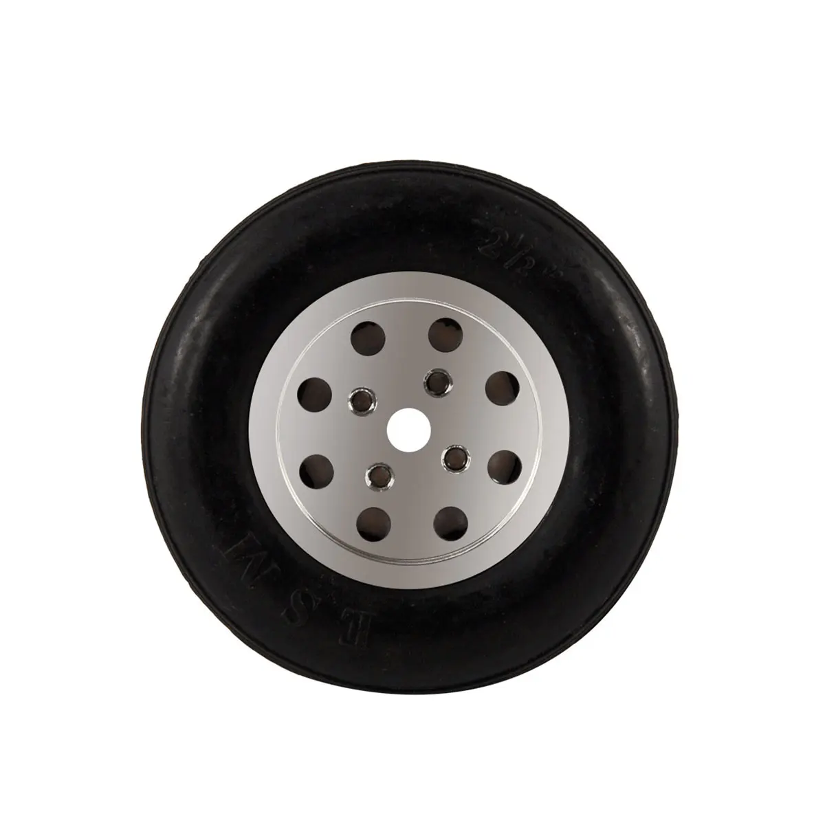 1Pair High Quality Rubber Wheels Tire With Aluminum Hub 1.75" / 2.5"/ 2.75/3" / 3.5" / 4" /4.5"/5'' Inch for RC Airplane Model images - 6