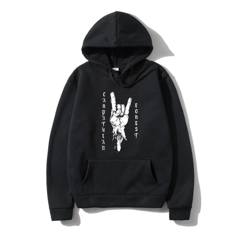 

Hoodies Carpathian Fores The Horns Sweatshir S M L Xl Xxl Official Metal Outerwear Sweat Sweatshirt