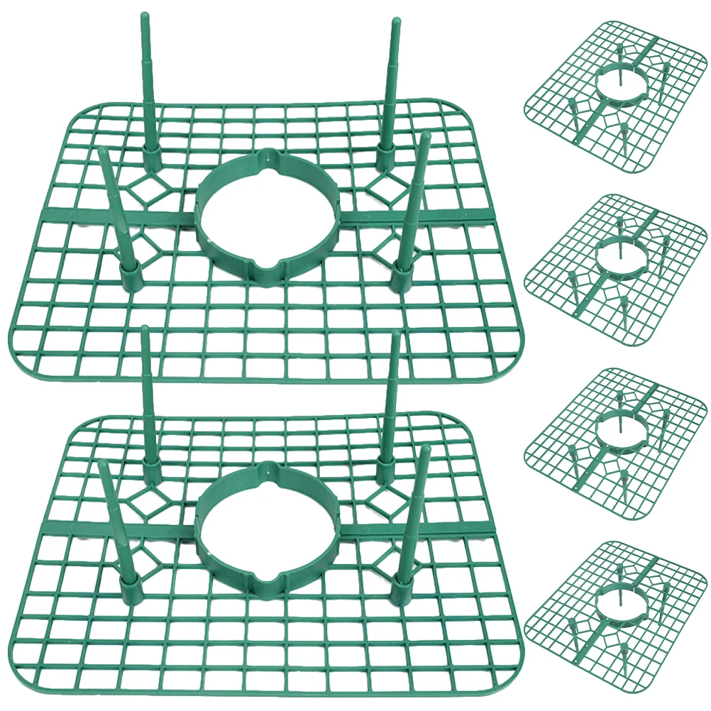 

24 Pcs Strawberry Three-dimensional Cultivation Frame Square Stand Hanging Planter Support Climbing Vine Plastic Tree