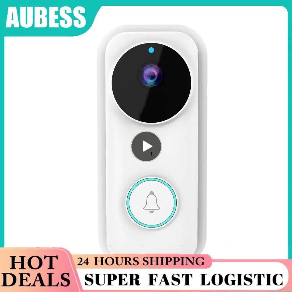 

Wifi Visual Doorbell High Definition Tuya Monitoring Doorbell 5v 2a Infrared Night Vision Security Doorbell Smart Home Low Power