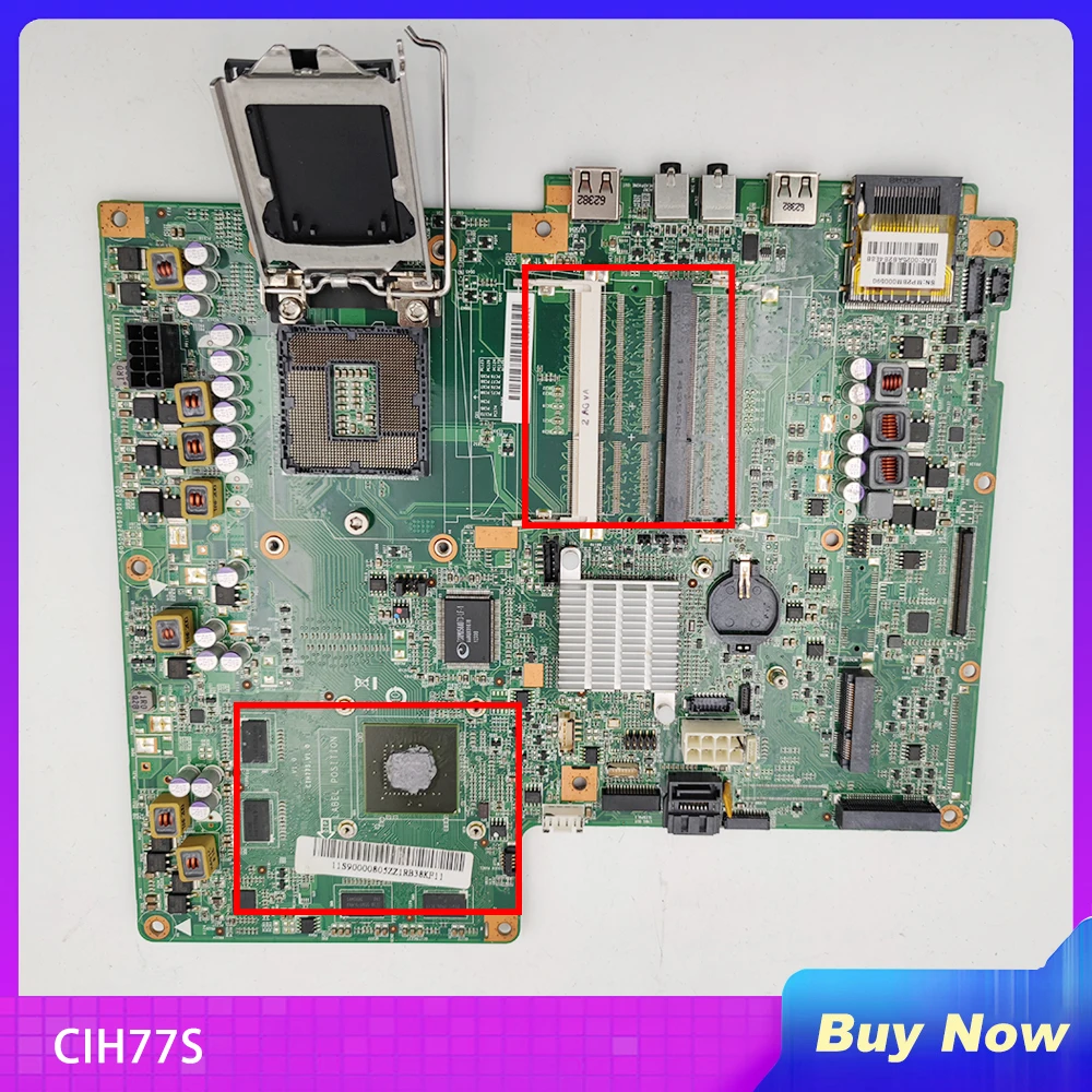 CIH77S V1.0 For Lenovo B340 B540 B540P All-in-one Motherboard Discrete Graphics Card Without TV Interface