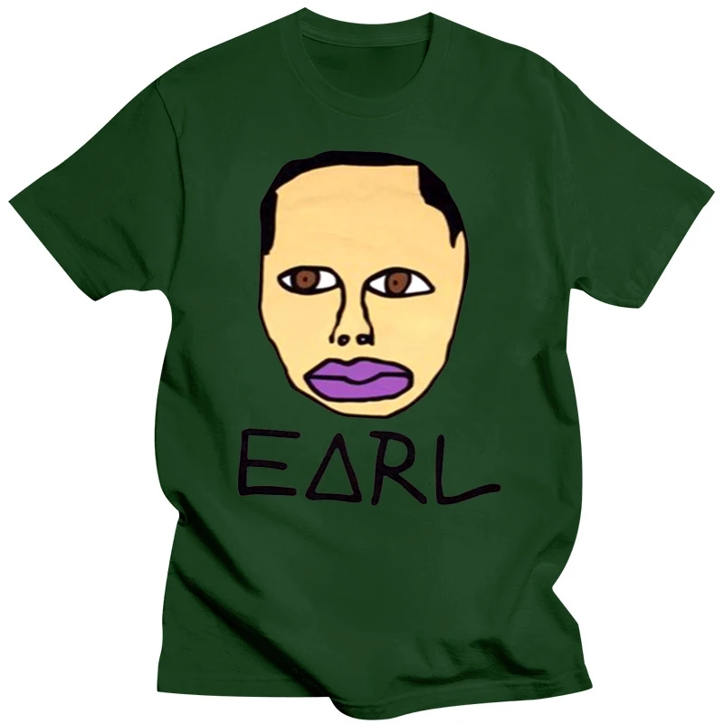 Новинка 2019 мужская рубашка свитшот с надписью EARL MERCH