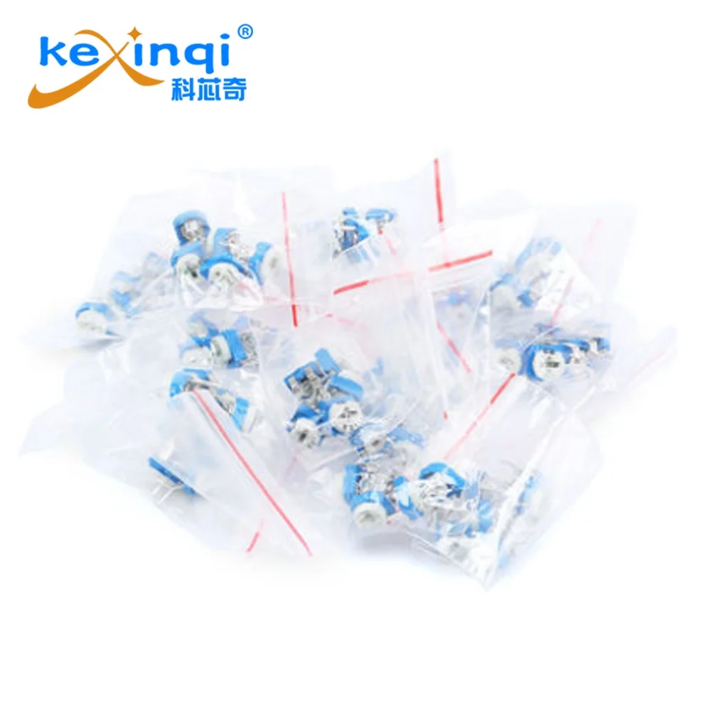 

65PCS/lot! RM065 RM-065 100 200 500 1K 2K 5K 10K 20K 50K 100K 200K 500K 1M Ohm Trimpot Trimmer Potentiometer Variable Resistor