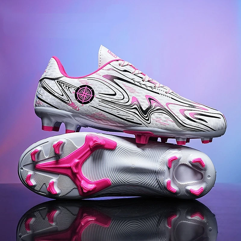 

New Trend Football Shoes For Couples Non-Slip Indoor Turf Shoes Big Boy Brand Designer Soccer Shoes Men Women Rubber Sport Shoes