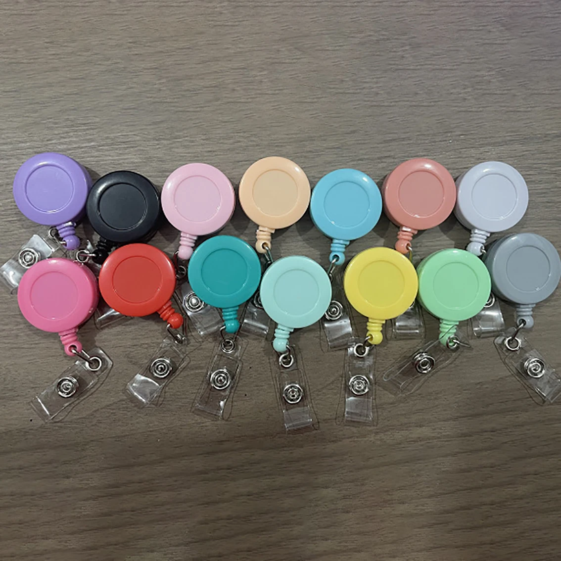 

Candy-colored ABS Belt Clip Telescopic Buckle High-elasticity Easy-to-pull Easy-to-pull Buckle Document Buckle