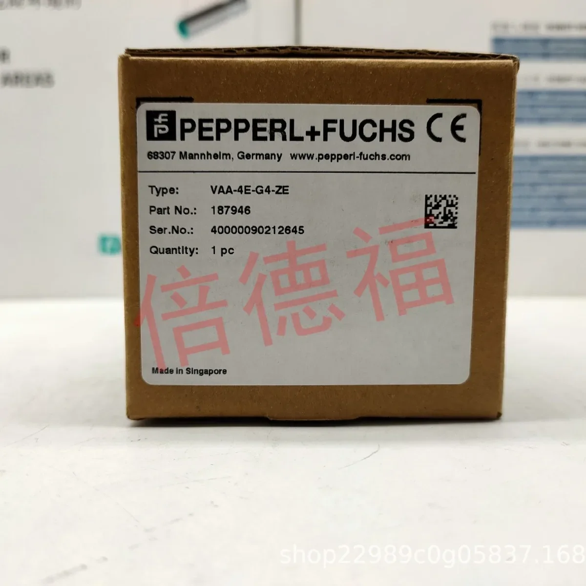 Фото Оригинальный немецкий P + F VAA-4E-G4-ZE №2