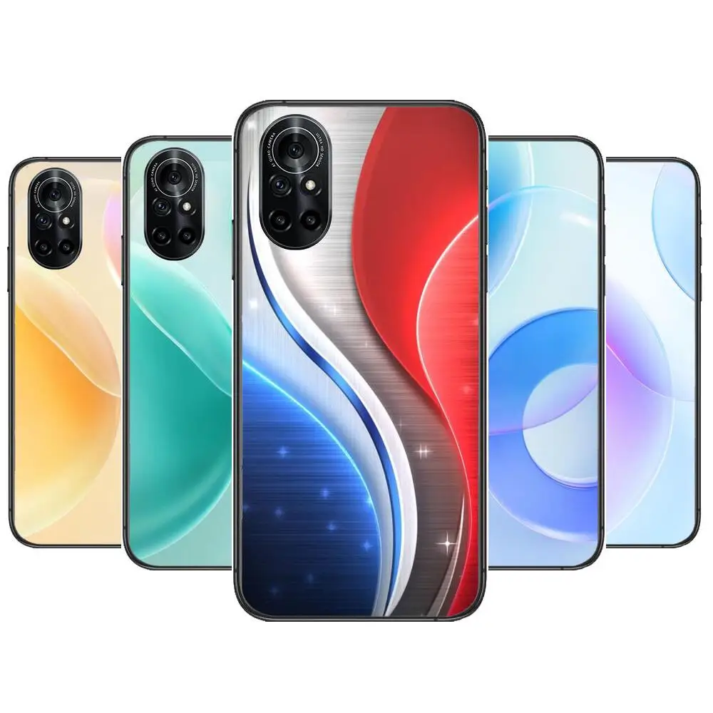 

crystal sculpture Clear Phone Case For Huawei Honor 20 10 9 8A 7 5T X Pro Lite 5G Black Etui Coque Hoesjes Comic Fash design