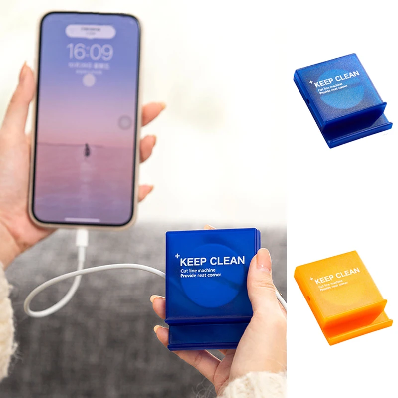 

2pcs Data Cable Storage Box Rotating Winding Cable Reel Portable Portable Mobile Phone Cable Management Box Organizing Storage