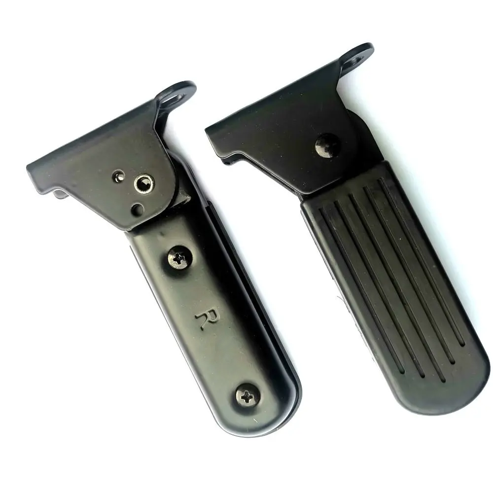 

1 Pair L/R Seats Treadle Folding Bike Rear Pedals Rear Seat Pedal